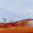 Snow in the Sahara Dessert