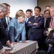 G7 meeting - one photo sums it up