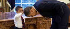 Wonderful Photos of Obama in White House