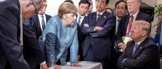 G7 meeting - one photo sums it up