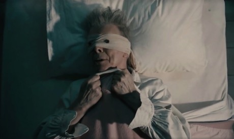 Bowie on deathbed